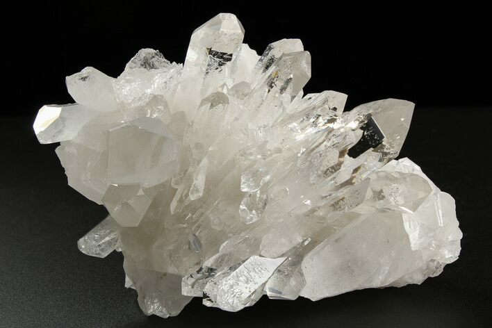 Clear Quartz Crystal Cluster - Brazil #258921